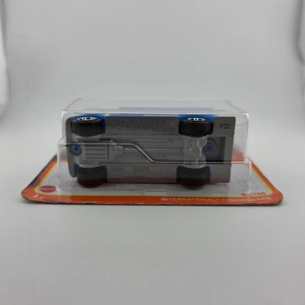 Matchbox International Armored Car 80 100 Blue‎ Metal Diecast Toy Truck